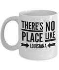Coffee Mugs Michigan - There's No Place Like - United State Gift - 11oz White Ceramic Cup