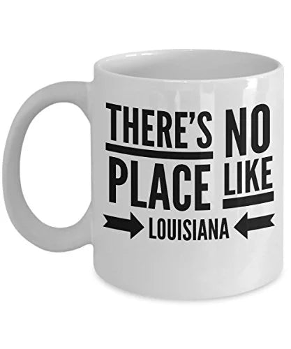 Coffee Mugs Michigan - There's No Place Like - United State Gift - 11oz White Ceramic Cup