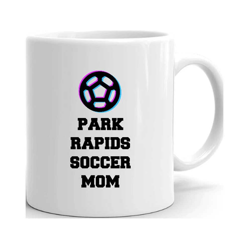 Tri Icon Park Rapids Soccer Mom Ceramic Dishwasher And Microwave Safe Mug By Undefined Gifts