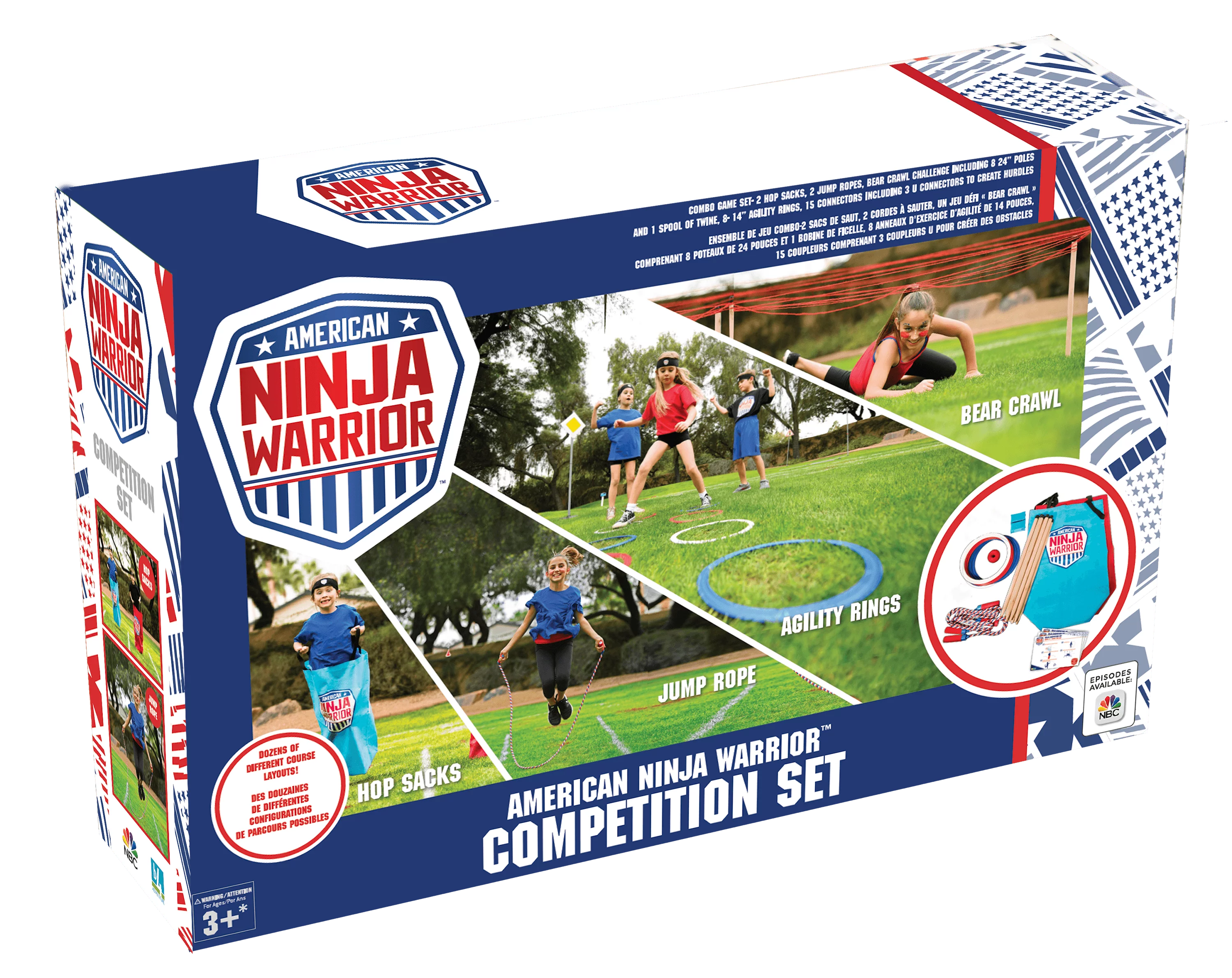 American Ninja Warrior Competition Course Kit