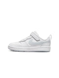 Big Kid's Preschool Nike Court Borough Low White/Aura (BQ5451 118) - 2